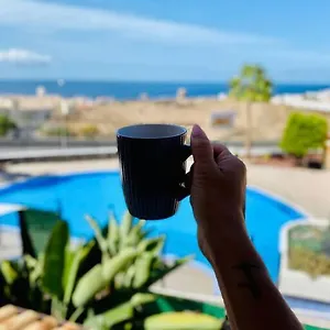 Golden Ocean View & Pool Los Cristianos (Tenerife)
